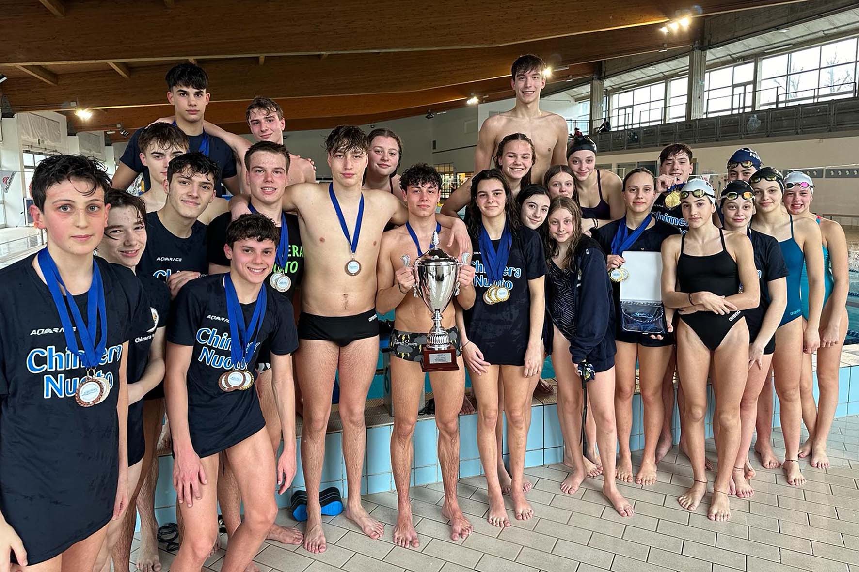 La Chimera Nuoto trionfa al primo trofeo “Chiantiswim”